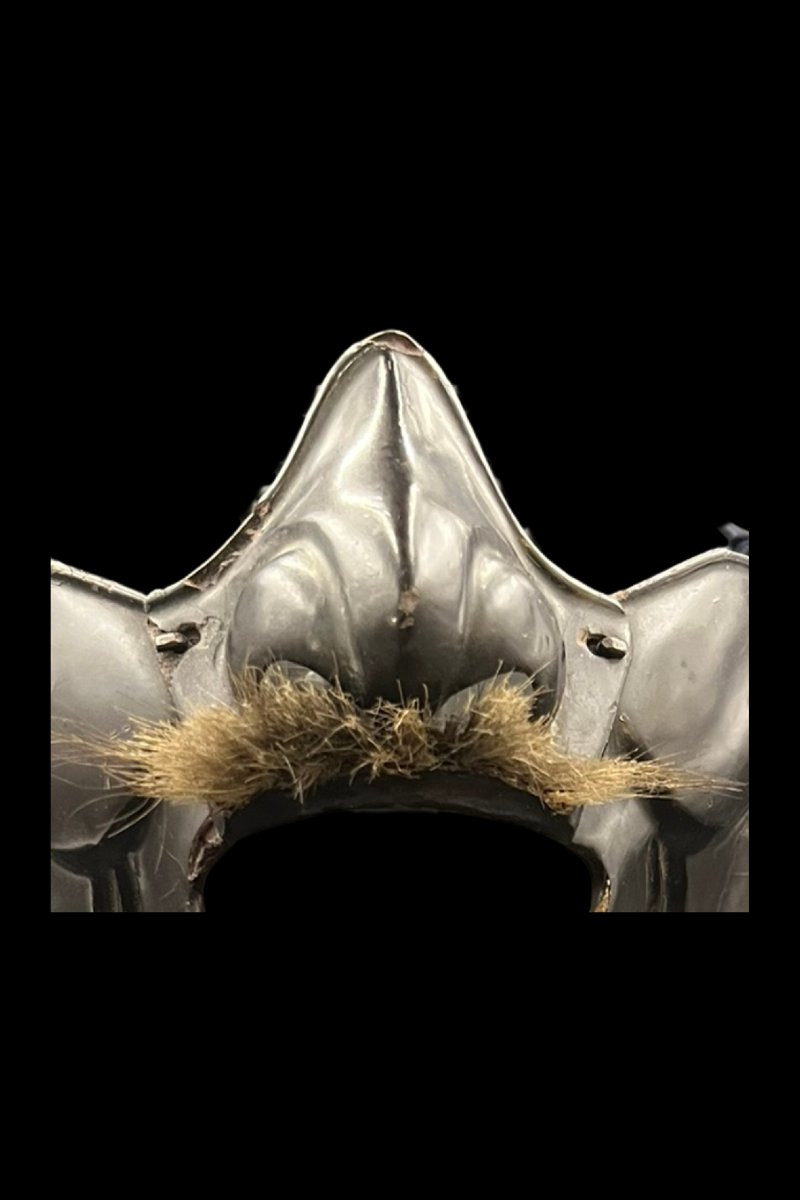 Mempo, masque de samouraï, JAPON Epoque EDO (1603-1868)-photo-3