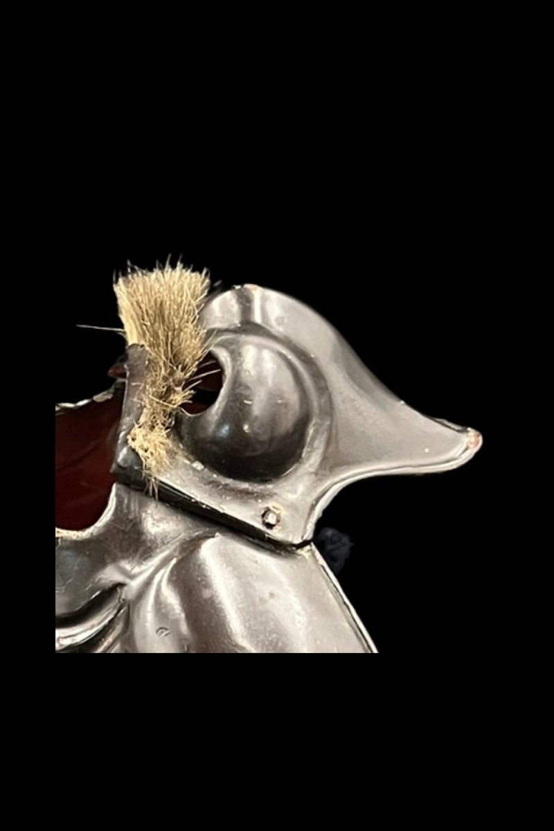 Mempo, masque de samouraï, JAPON Epoque EDO (1603-1868)-photo-3