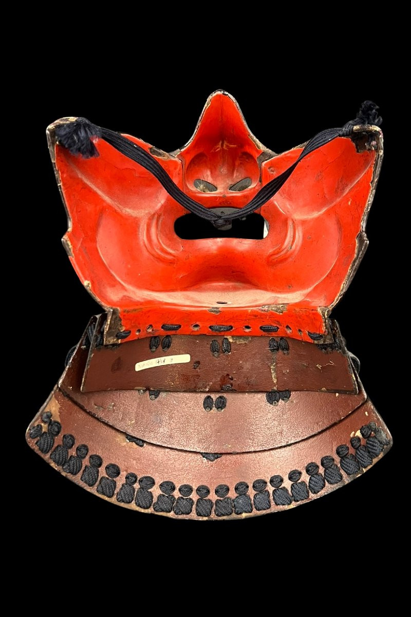 Mempo, masque de samouraï, JAPON Epoque EDO (1603-1868)-photo-5