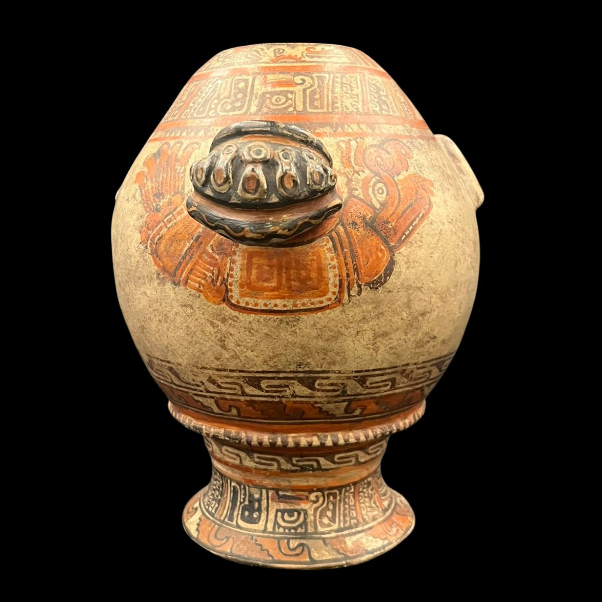 Large Condor-headed Vase Nicoya Culture Guanacaste Region Costa Rica-photo-4