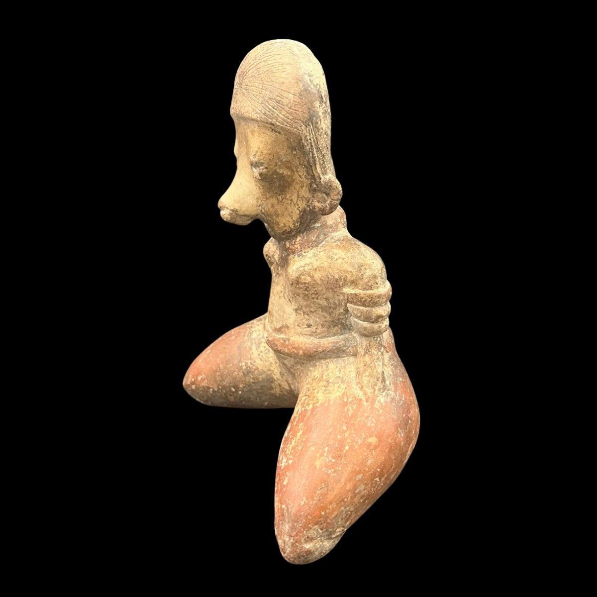 Female Figure Nayarit Culture, Chinesco Style. Mexico-photo-2