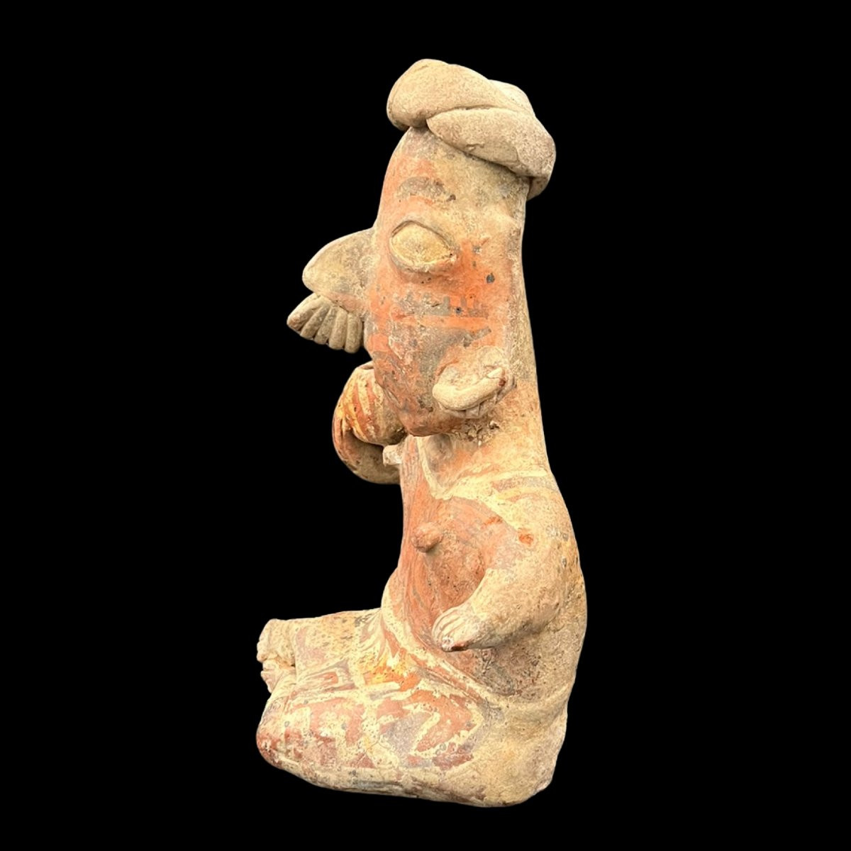 Female Statue, Nayarit Culture, Mexico-photo-2