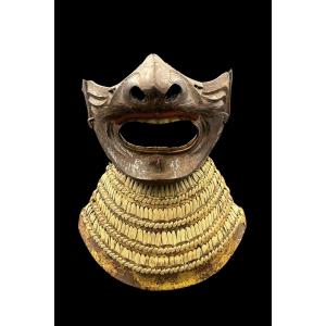 Mempo, Half-mask Of A Samurai, Japan Edo Period (1603-1868)