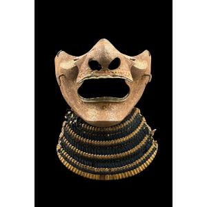 Mempo, Samurai Mask, Japan Edo Period (1603-1868)