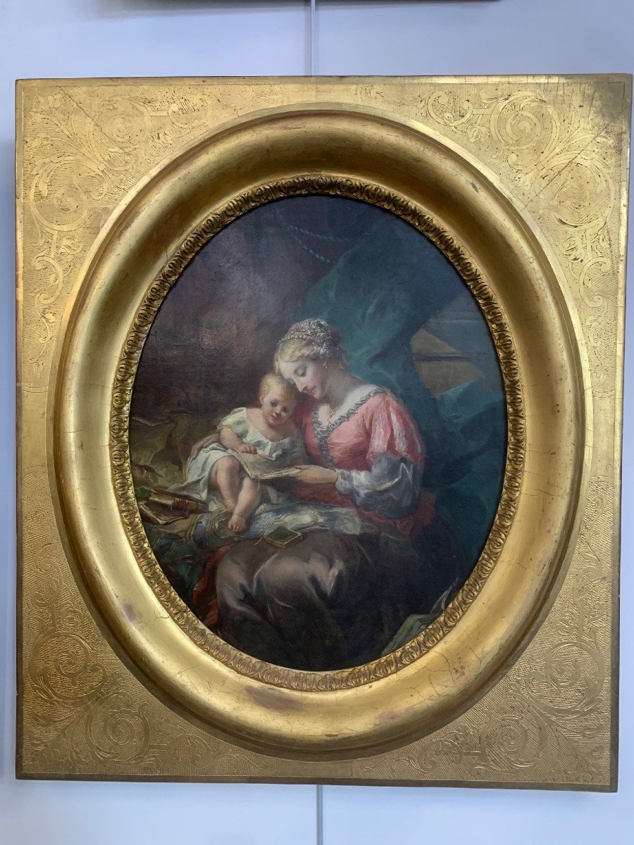 Paire De Tableaux Signés Lanfant De Metz-photo-4