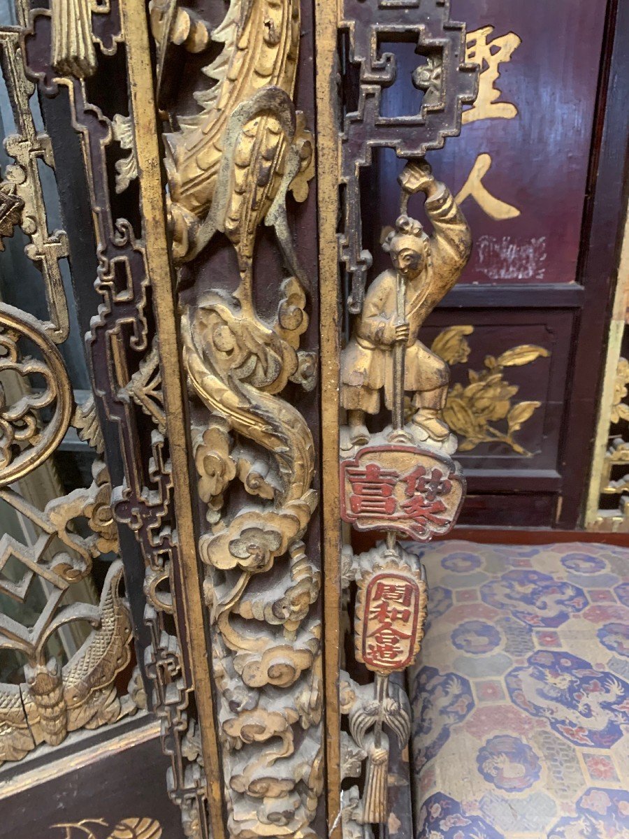Magnificent Large 19th Century Chinese Altar-photo-6