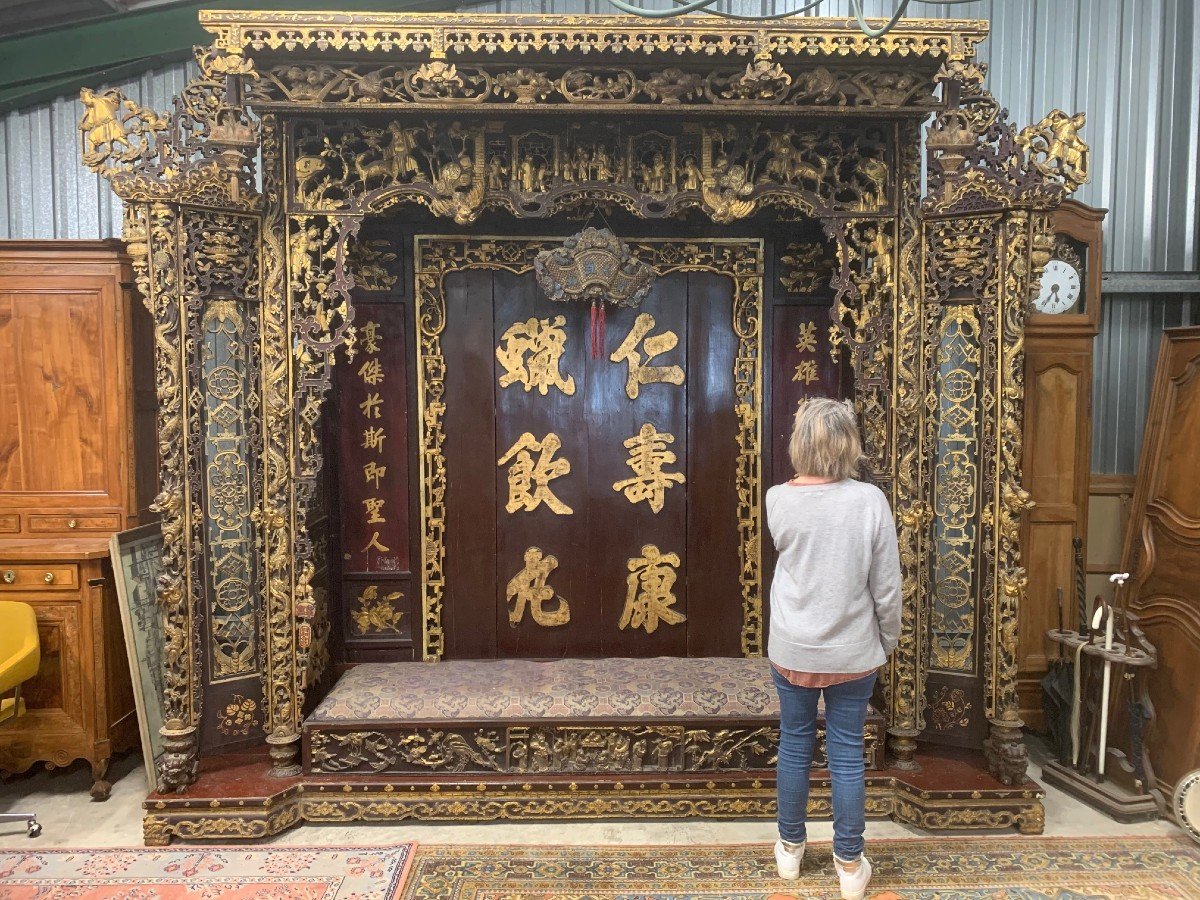 Magnificent Large 19th Century Chinese Altar