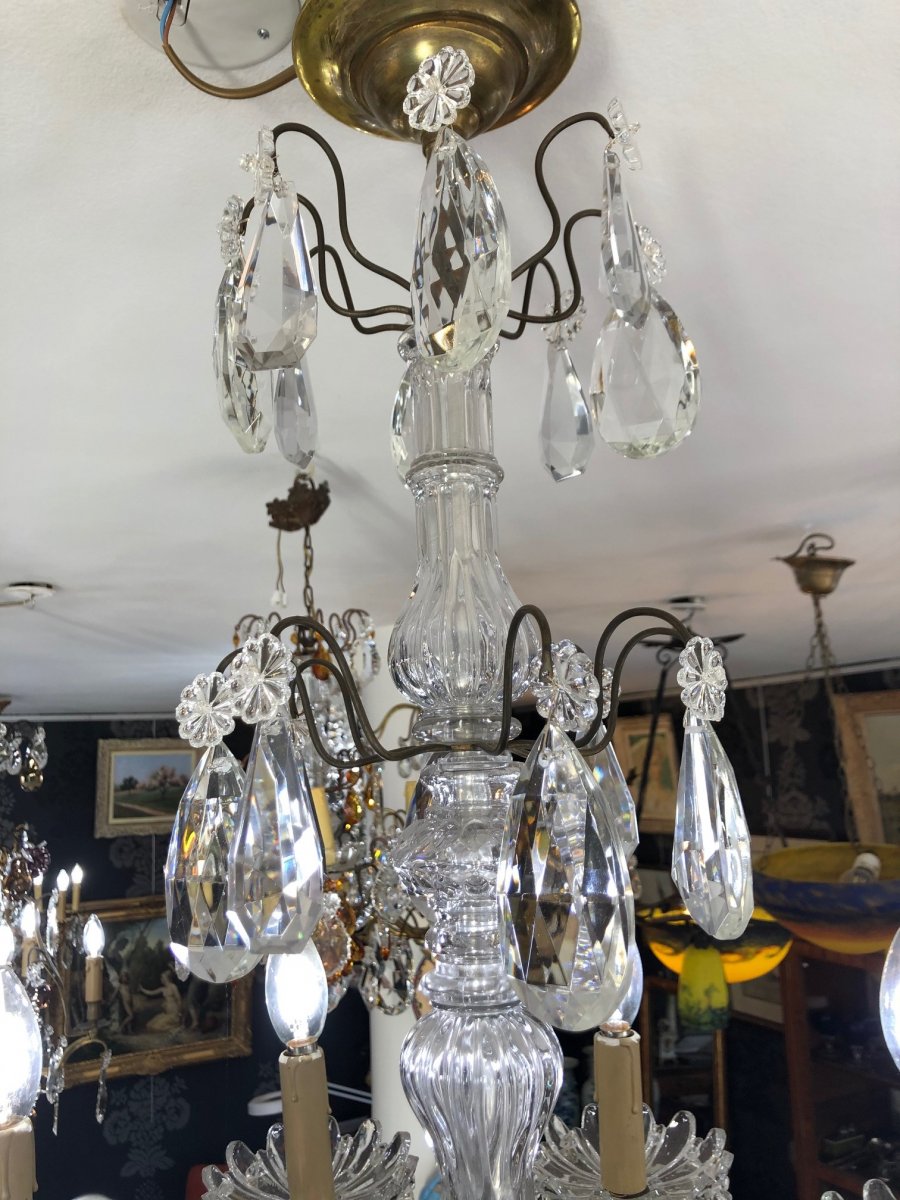 Chandelier With Tassels 8 Lights Lot N ° 9-photo-3