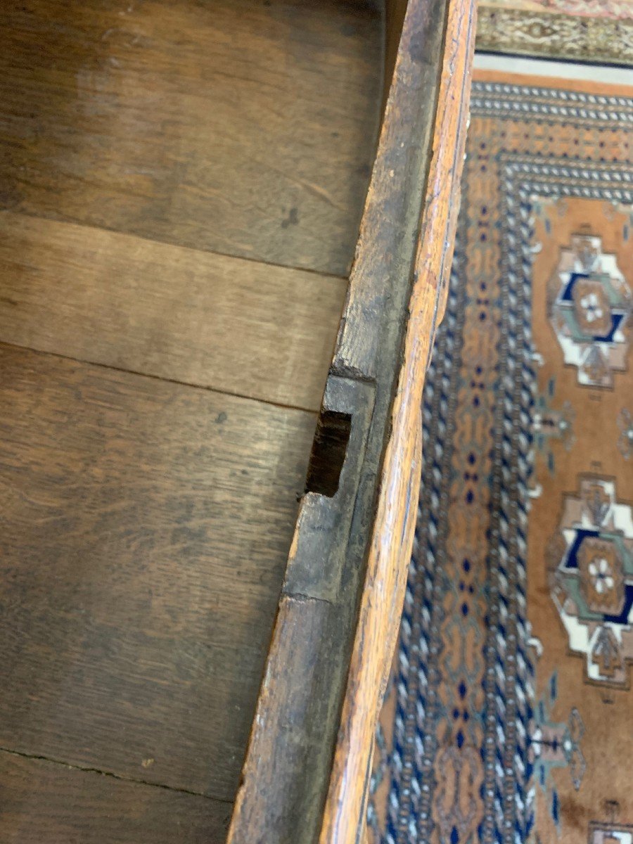 Commode Louis XIV En Chêne à restaurer-photo-2