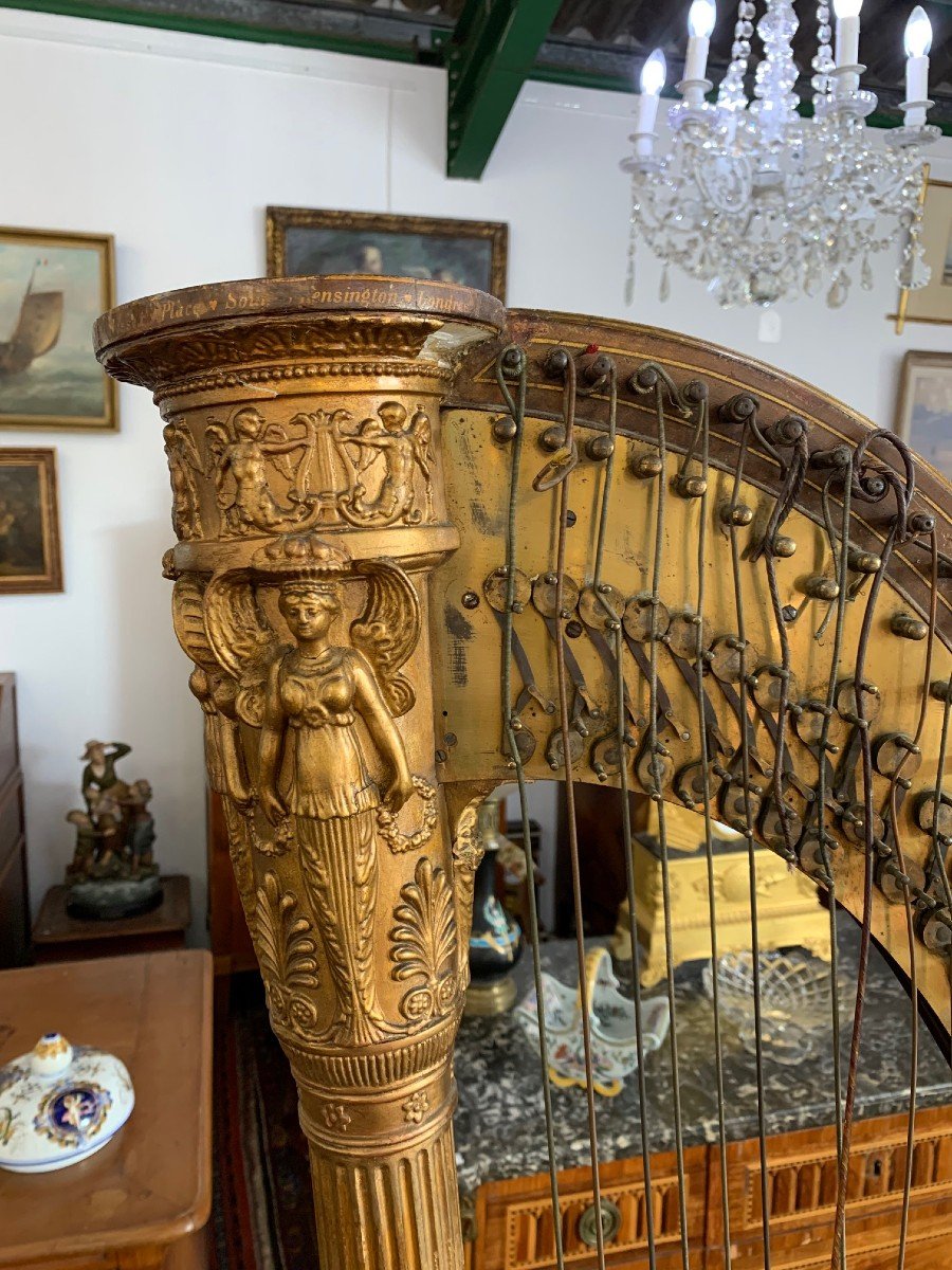 Harp I & I Erat 19th-photo-3