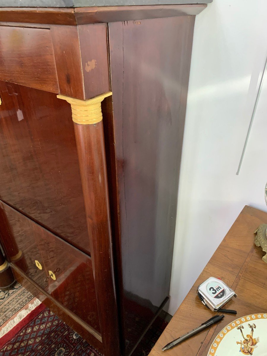 Secretaire Empire Acajou XIXe-photo-3