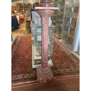 19th Century Marble Bolster 120 Cm