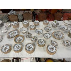 Sarreguemines Table Service Montmorency Model 192 Pieces