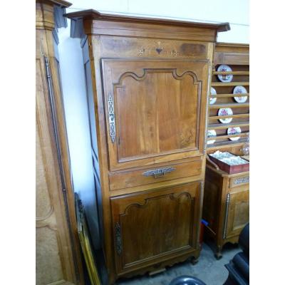 Cabinet Ou Homme Debout en cerisier 19ème 242 cm