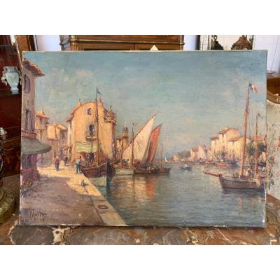 Charles Malfroy Marine Painting