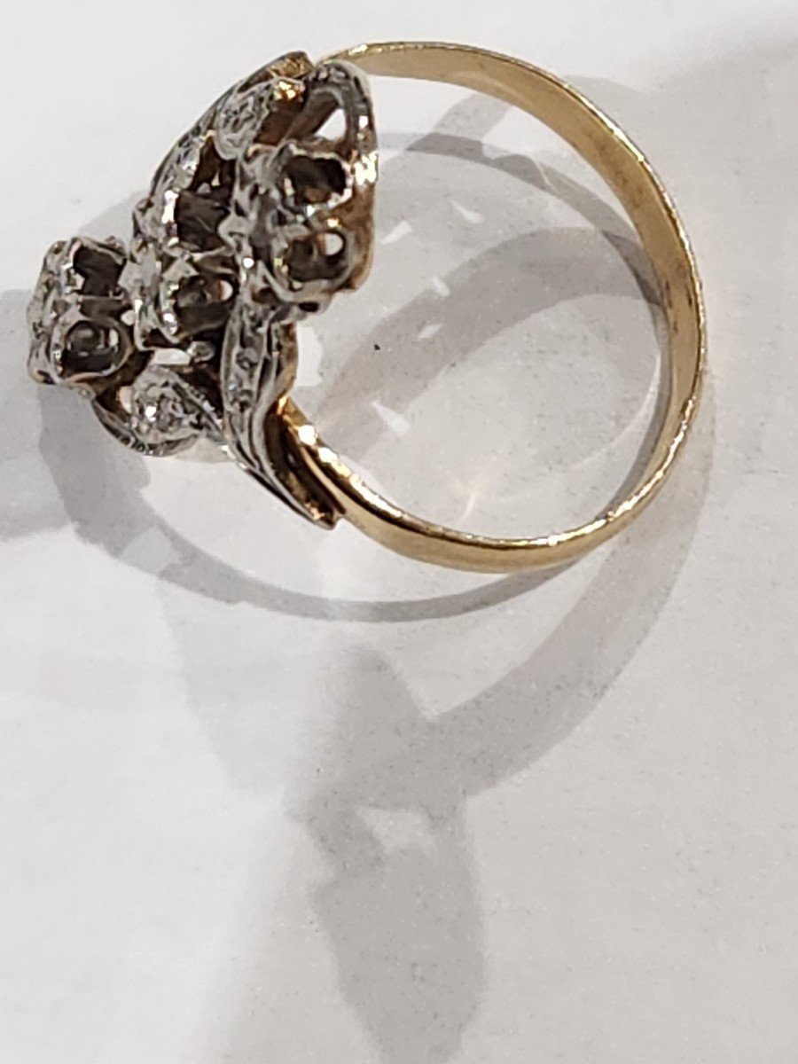 Bague 1900 Opale Diamants