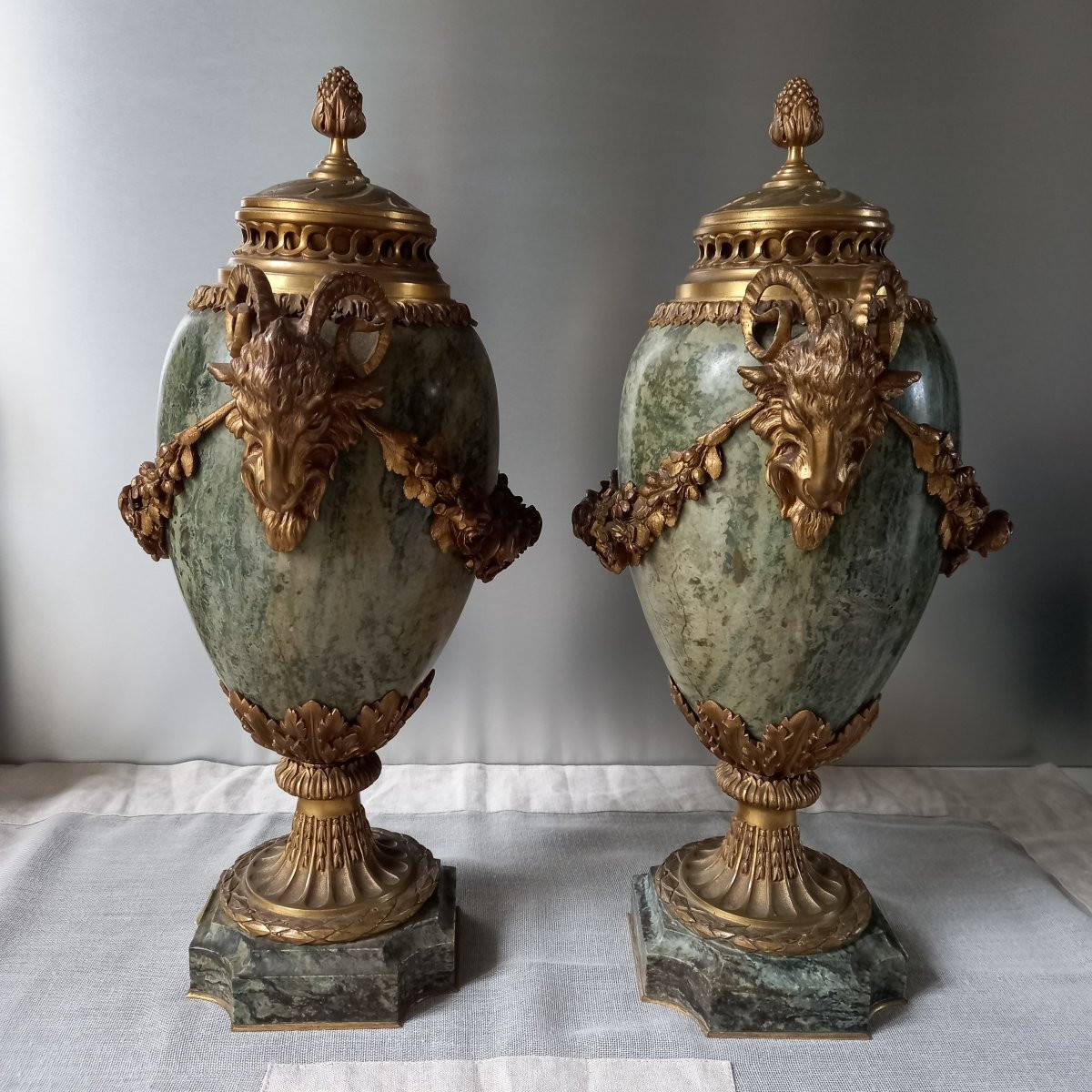 Paire de Cassolettes - Maison Jollet et Cie-photo-3