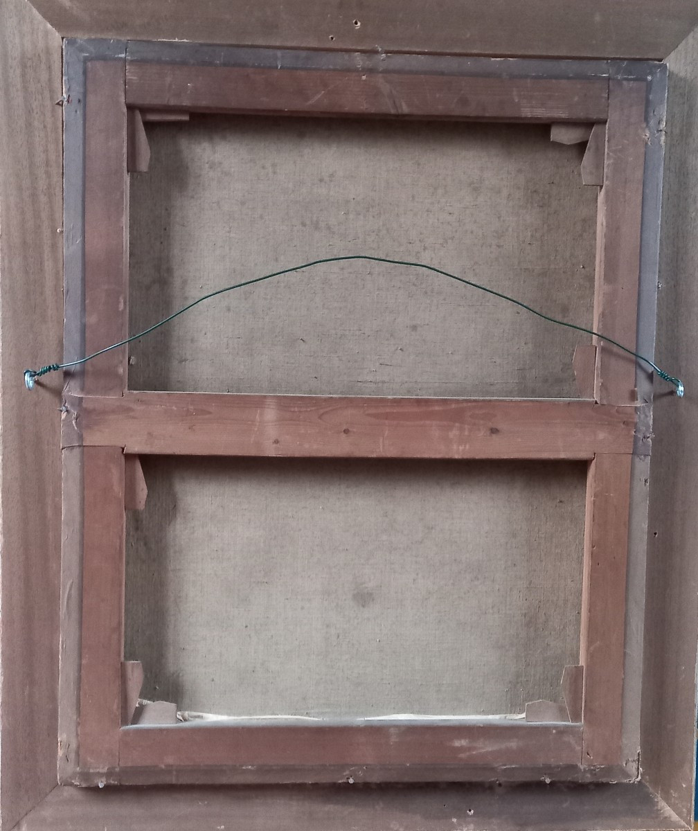 Tableau Vierge à l'enfant et Saint Jean Baptiste -photo-6