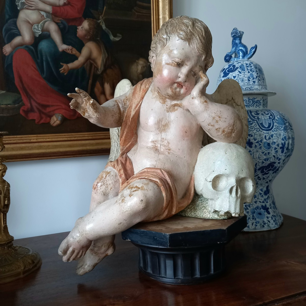 Angel And Vanity, 17th Century -photo-3