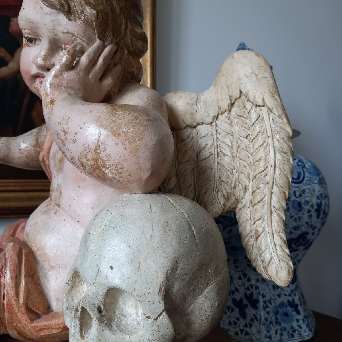 Angel And Vanity, 17th Century -photo-3