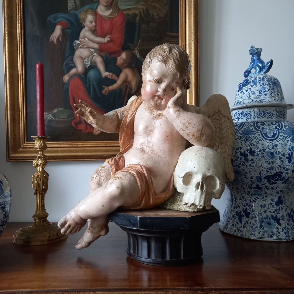 Angel And Vanity, 17th Century -photo-6