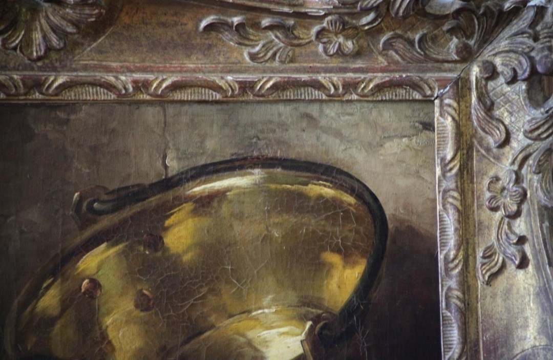 Painting By Brunel De Neuville - Cat And Mouse-photo-4