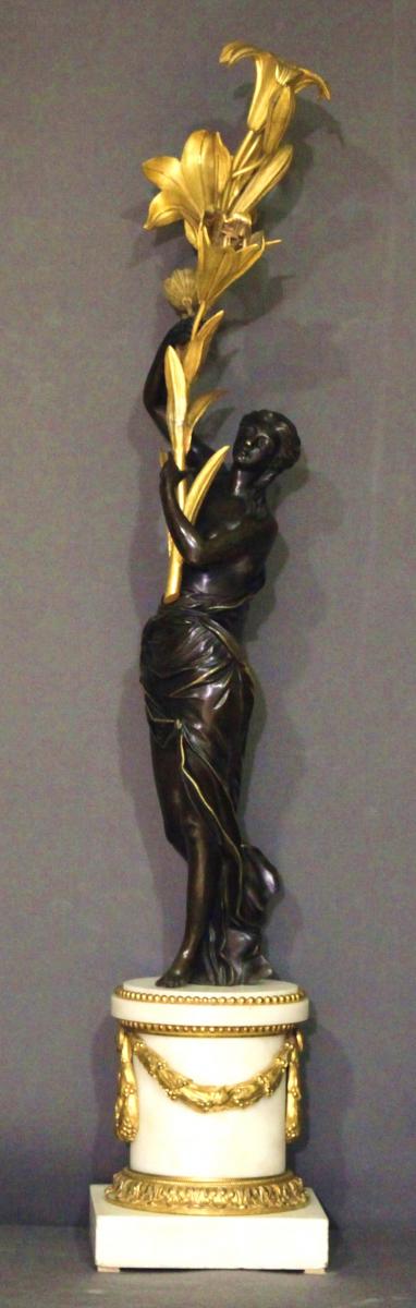 Pair Of Vestals - Louis XVI Period-photo-1