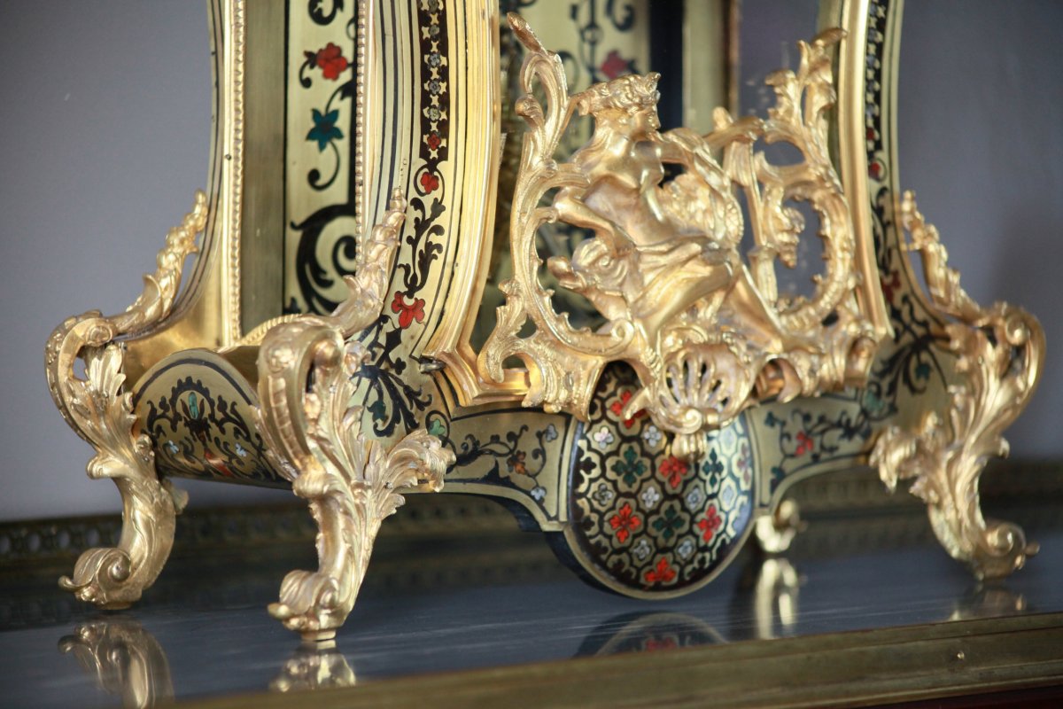 Important Applique Cartel Regency Period - Michau Paris-photo-1