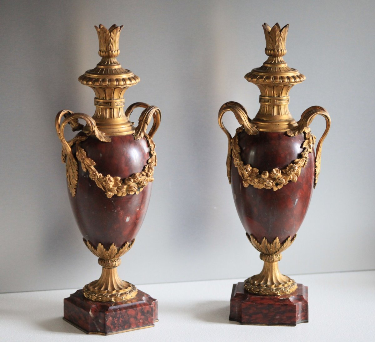 Pair Of Cassolettes - Signed Henri Picard - 19th Century