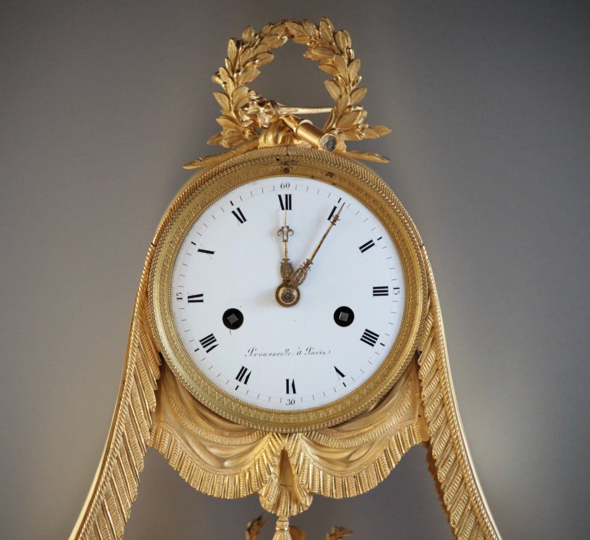 Pendulum Empire Period 51 Cm - Mme Récamier-photo-2