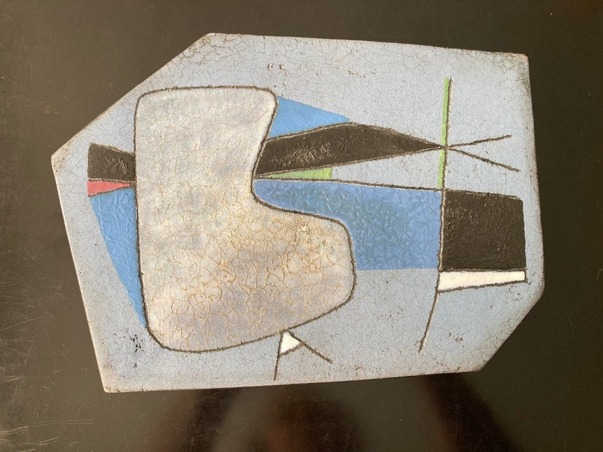 André Gigon Ceramic Plate-photo-2