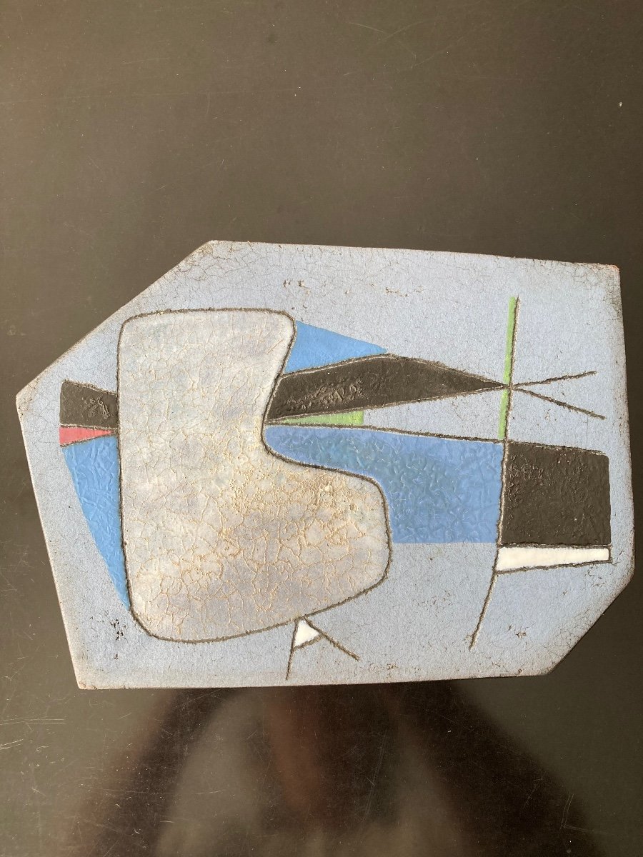 André Gigon Ceramic Plate-photo-3