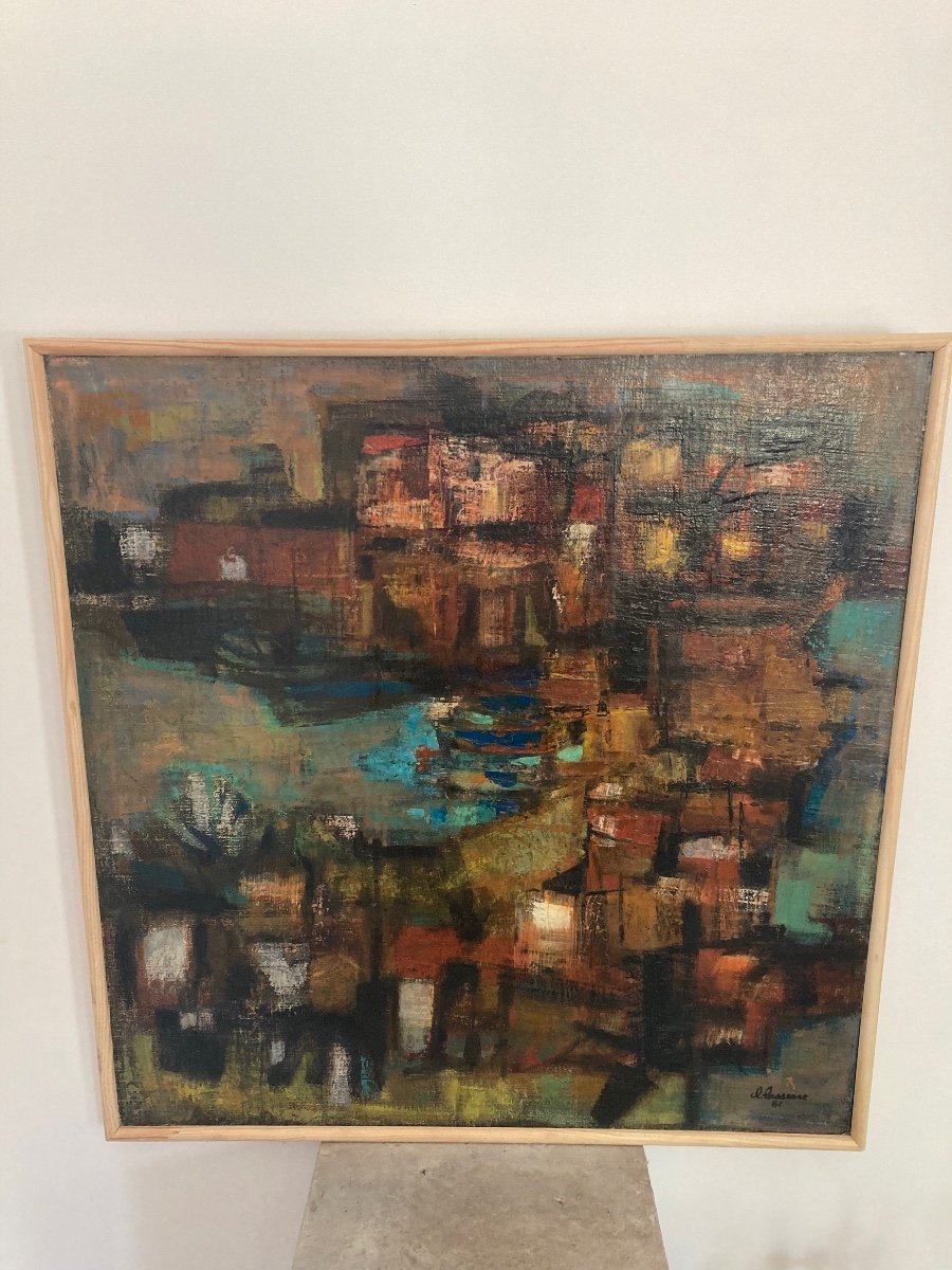 Abstract Painting Claude Lasserre-photo-2