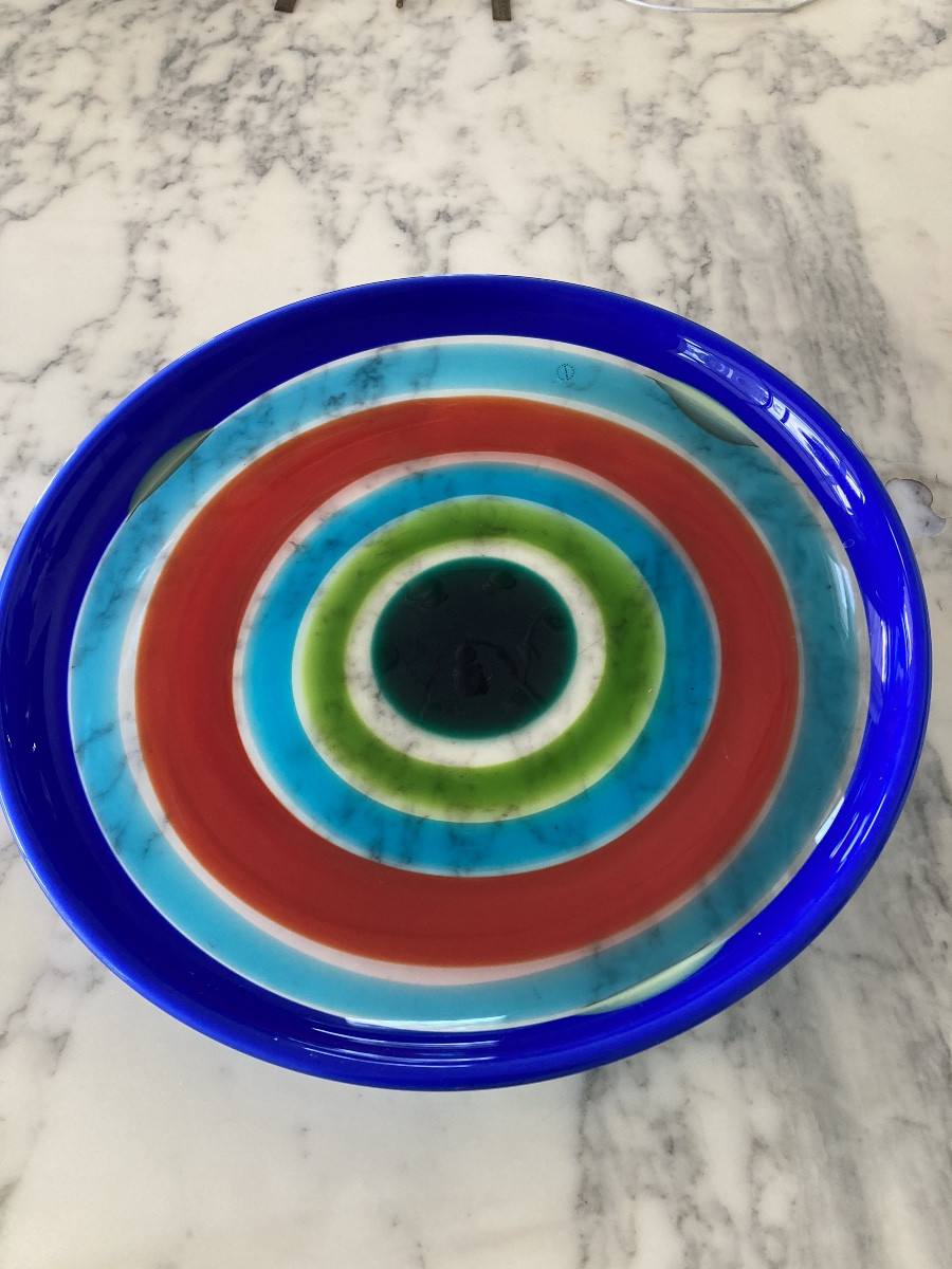 Grande coupe Salviati Murano-photo-2