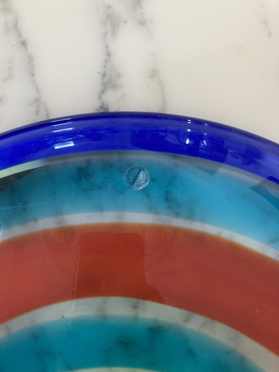 Grande coupe Salviati Murano-photo-4