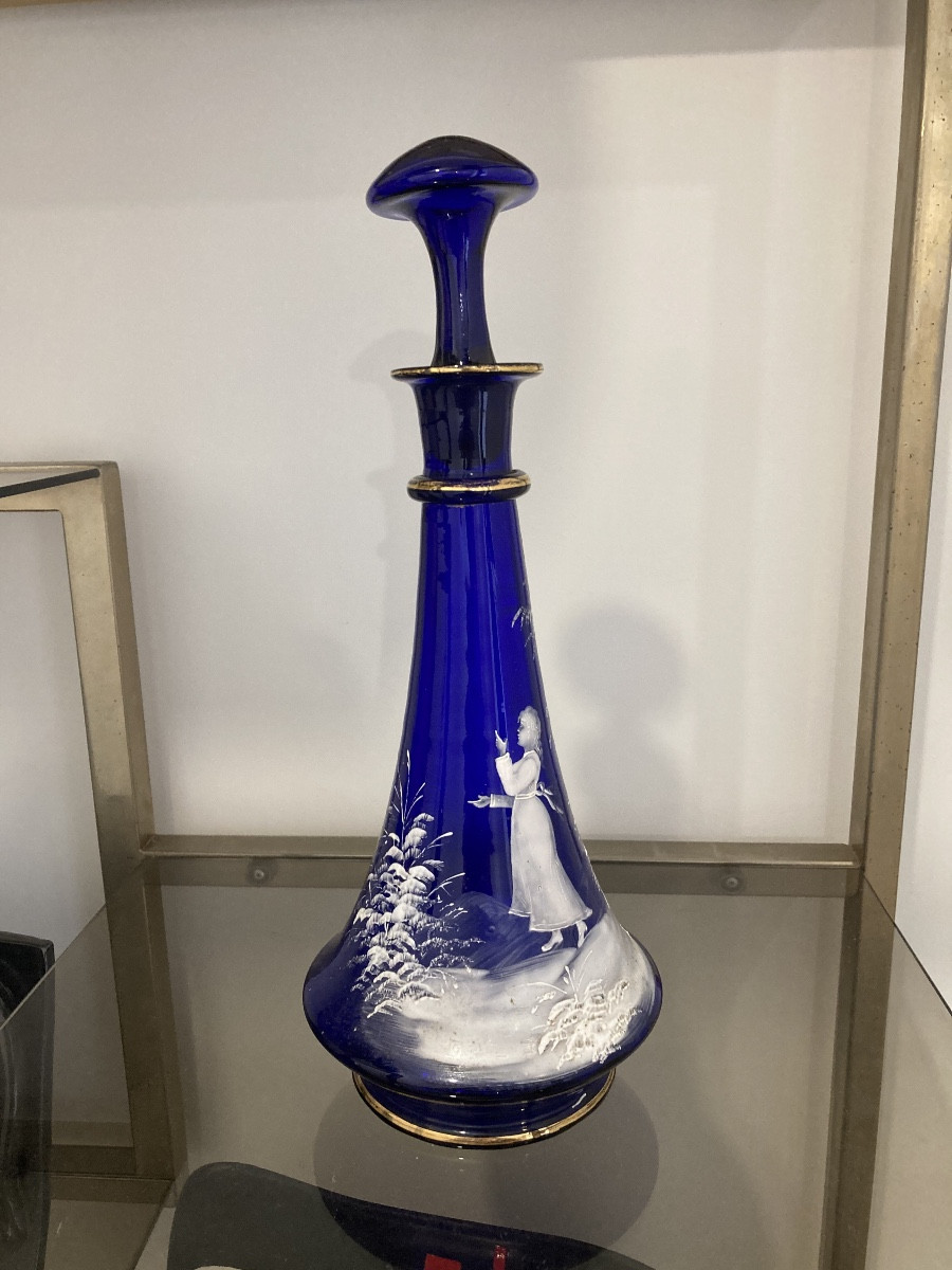 19th Century Glass Carafe-photo-3