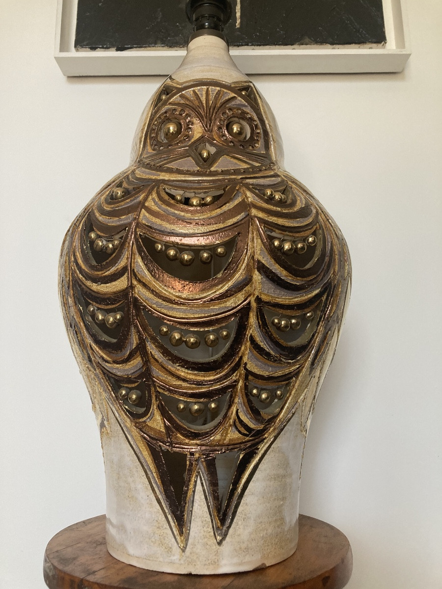 Large Georges Pelletier Lamp 