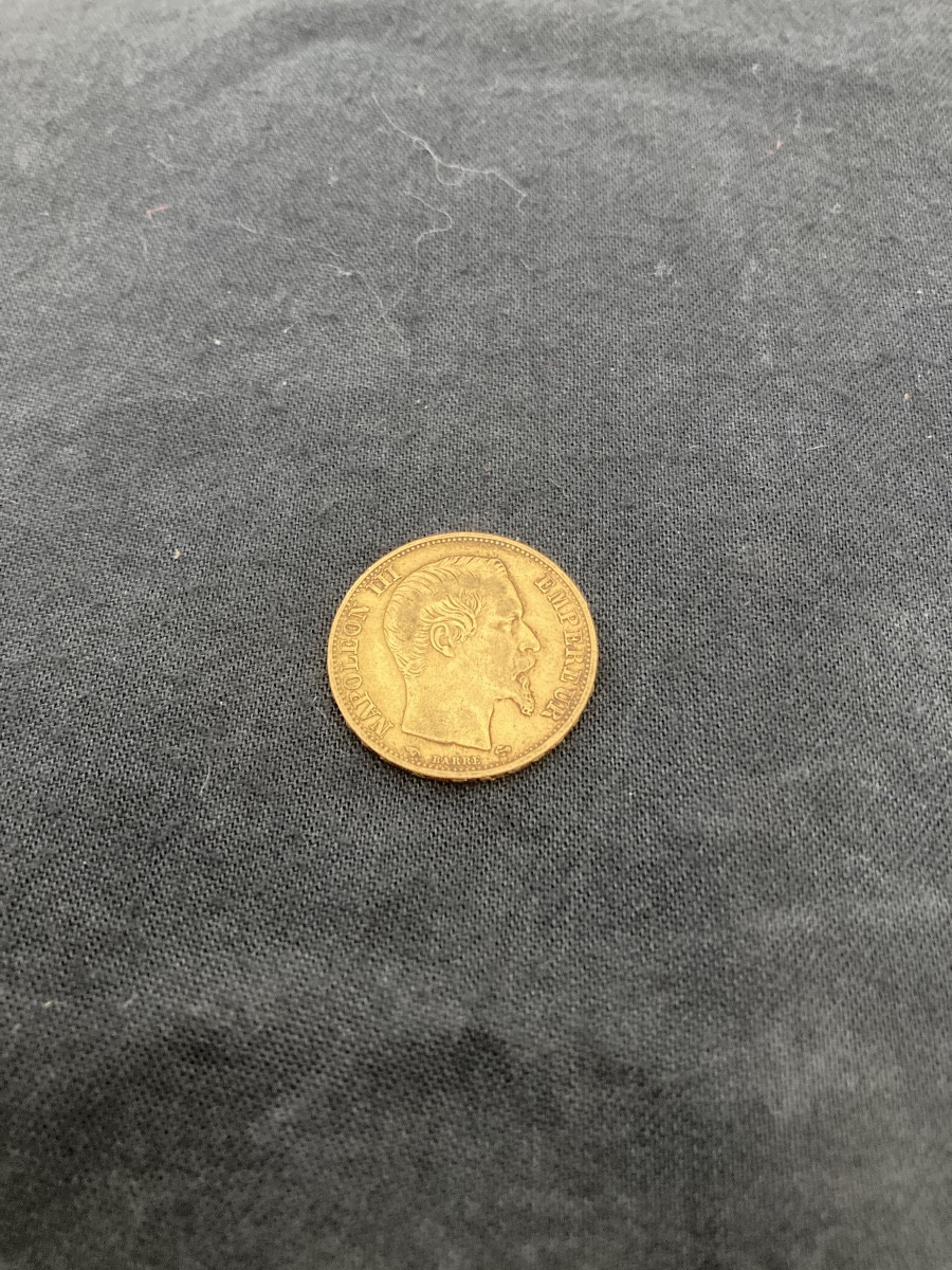 20 Gold Francs Napoleon III 1858-photo-2