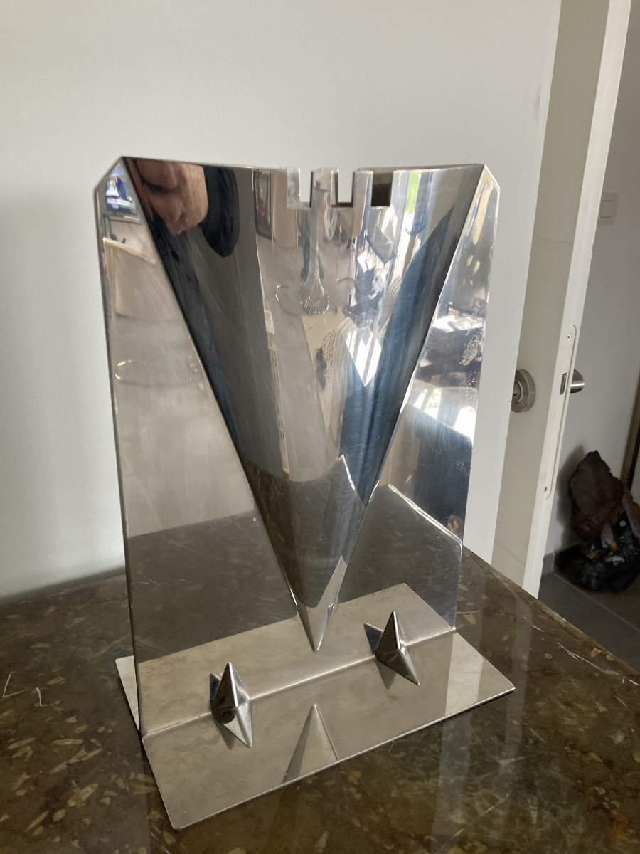 Modernist Vase By Davorin Horvat For Zepter.-photo-3