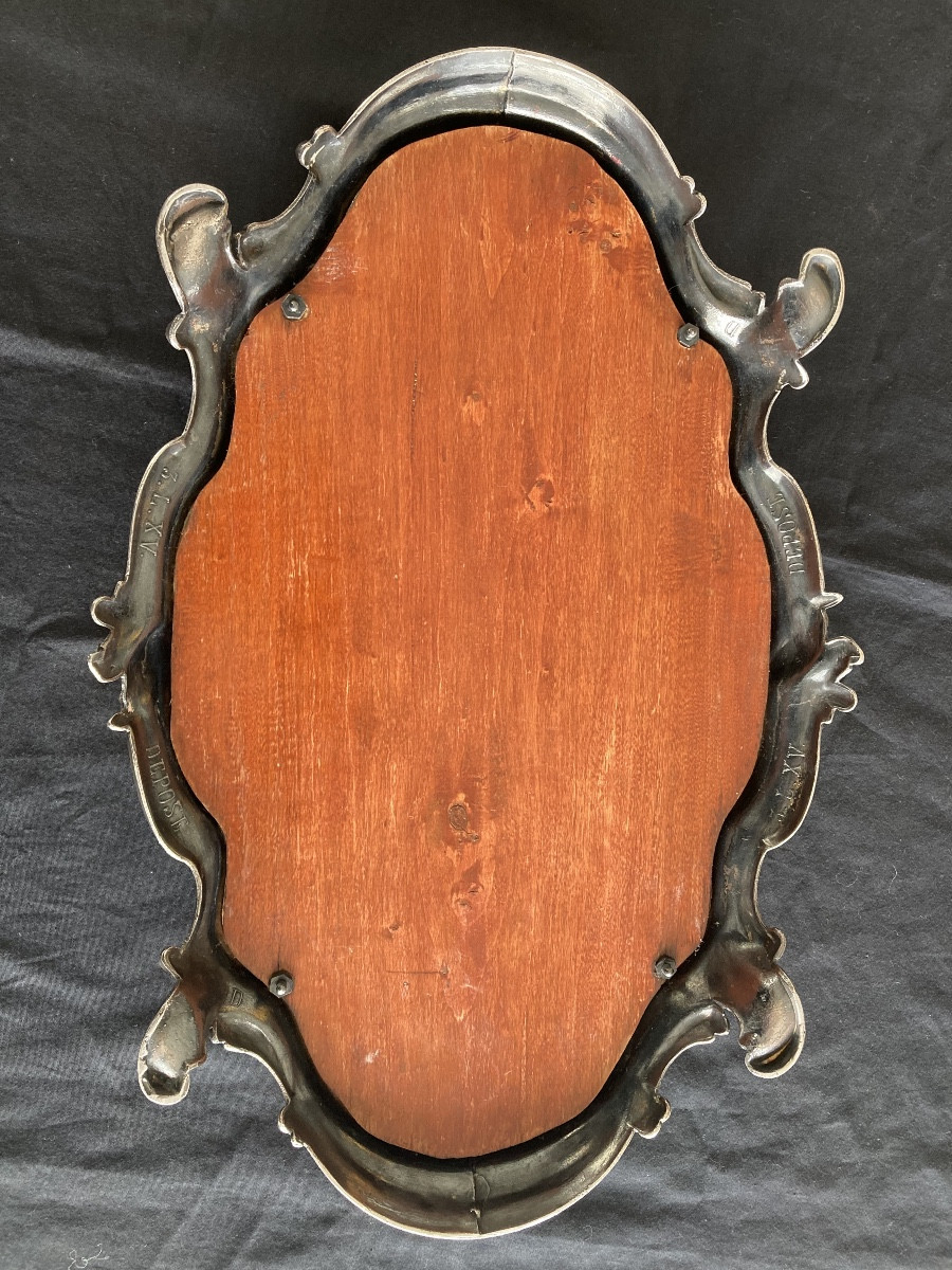 Silvered Bronze Centerpiece -photo-4