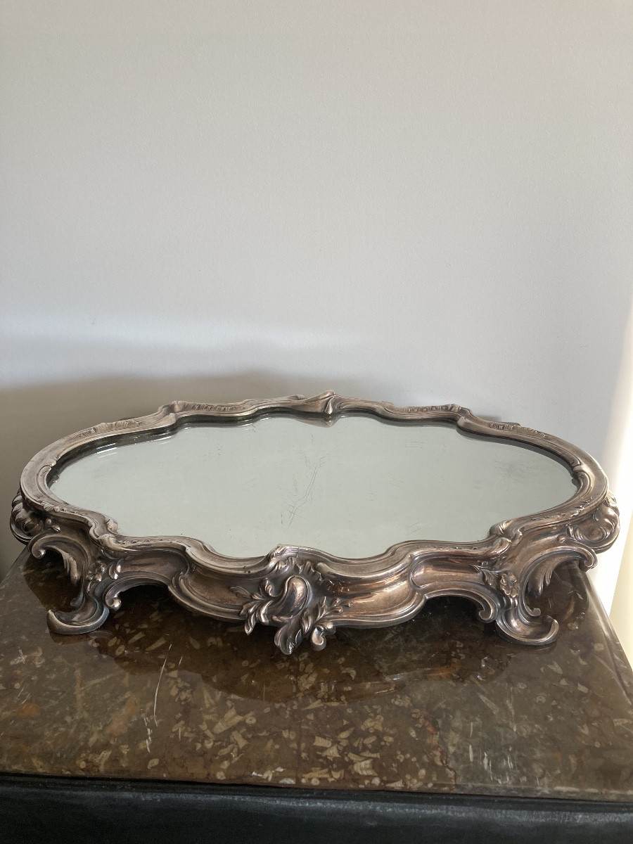 Silvered Bronze Centerpiece 