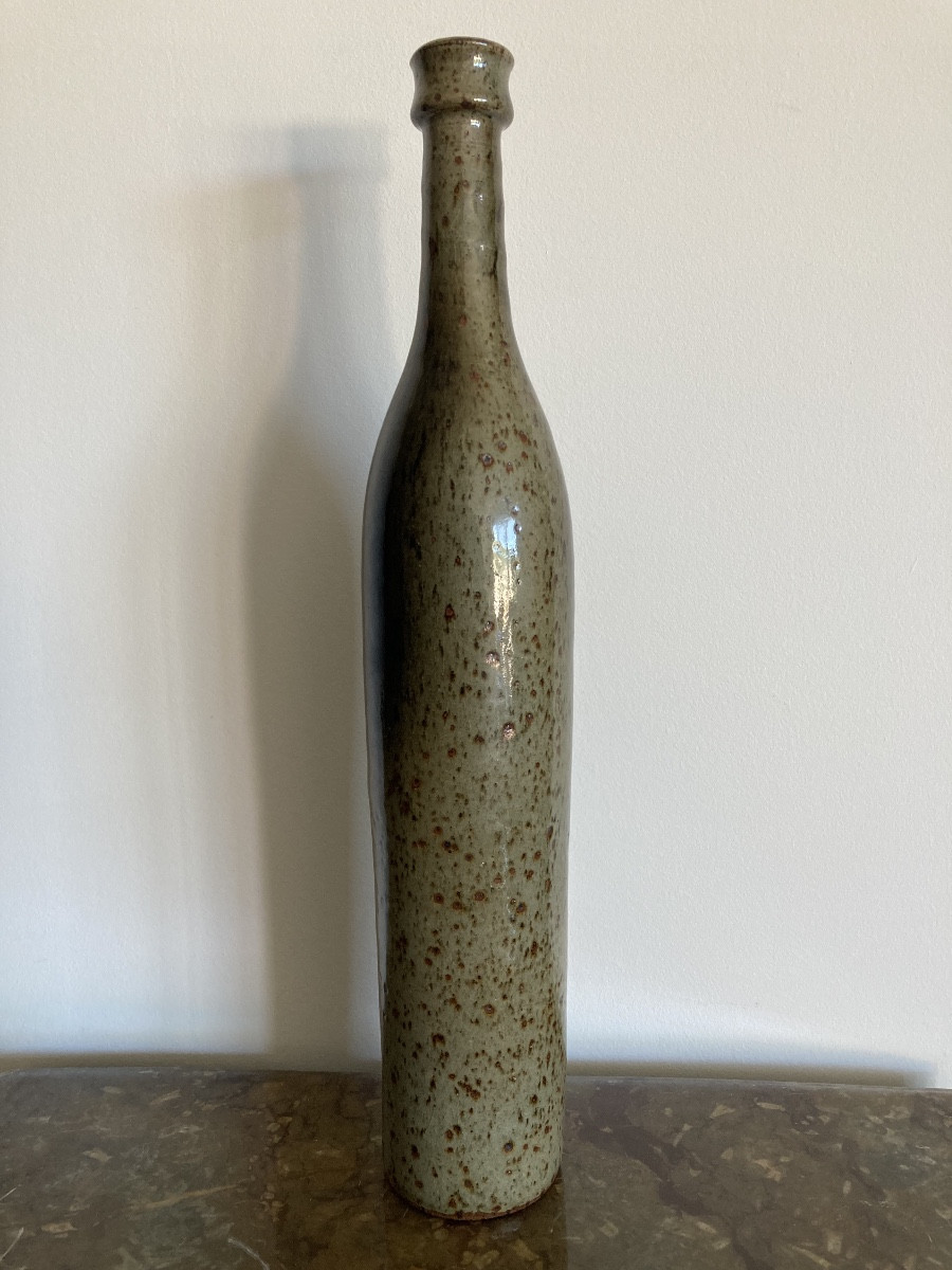 Bouteille en grès d’Anduze par Zobel-photo-2