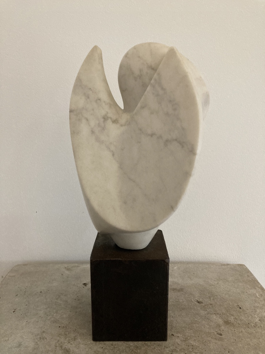 Carrara Marble Sculpture From The 70s