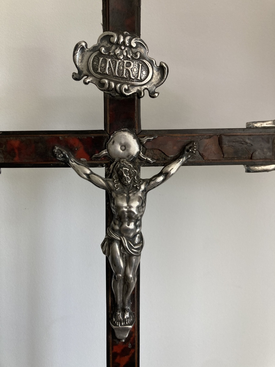 Christ en croix 17 ou 18ème siècle -photo-2
