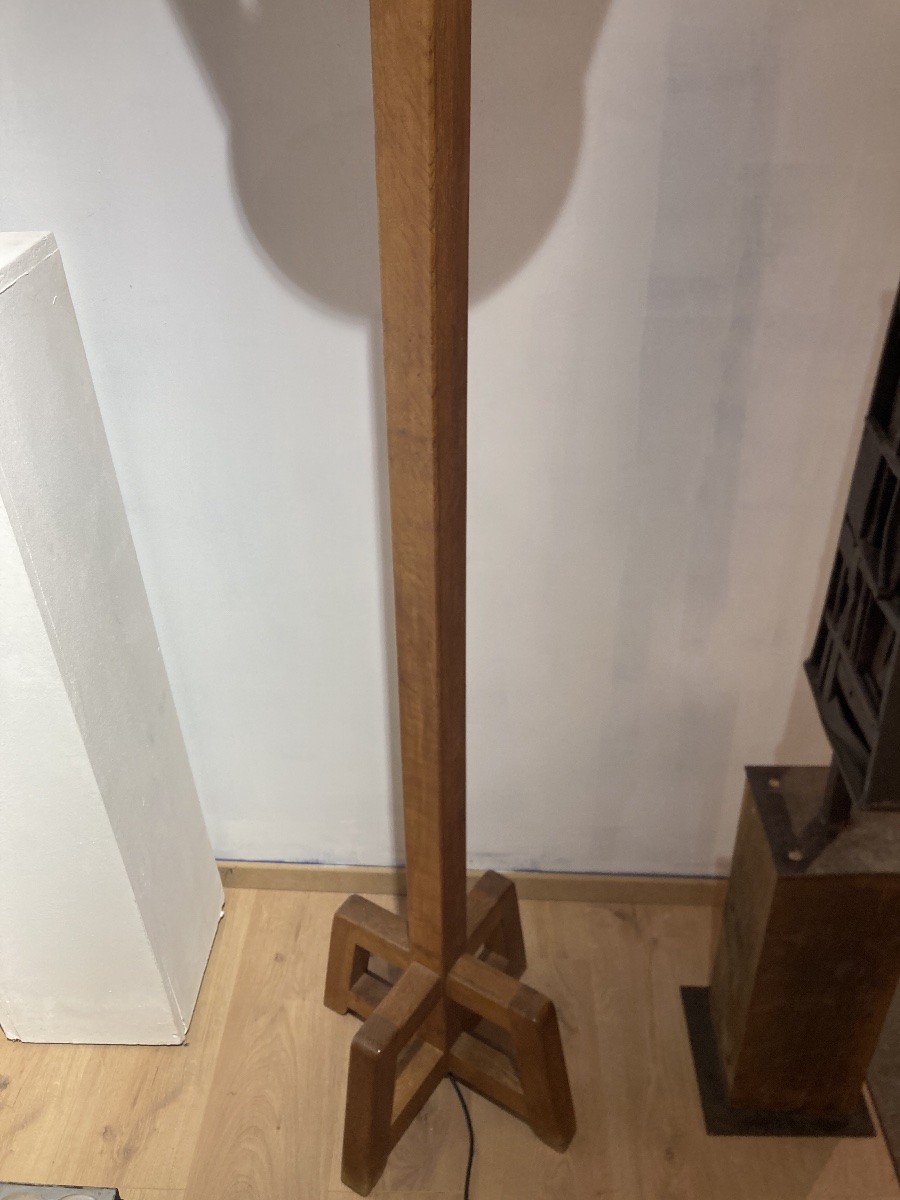 Rare Floor Lamp By Guillerme And Chambron-photo-1