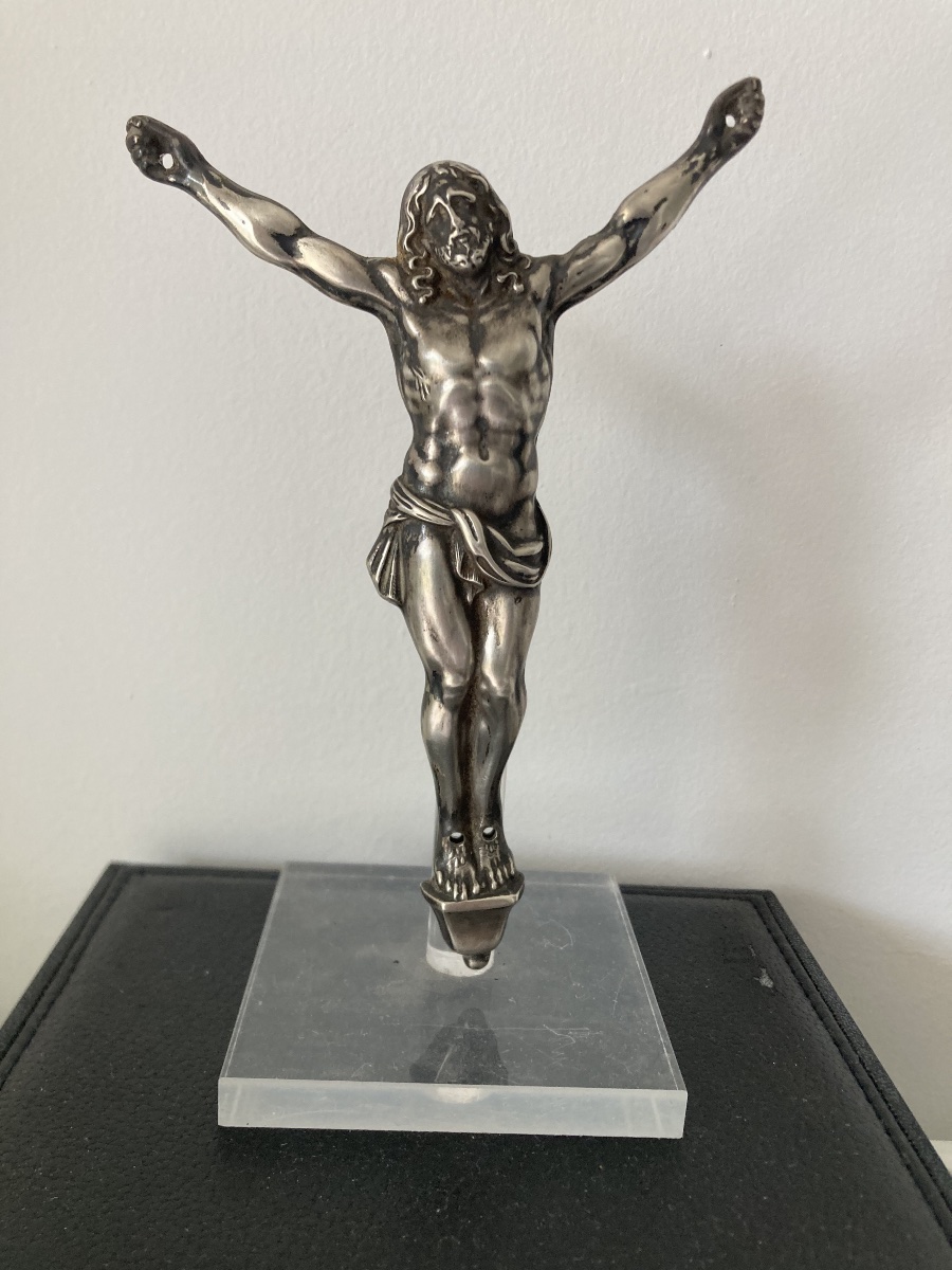 Silver Christ 18th Century-photo-2