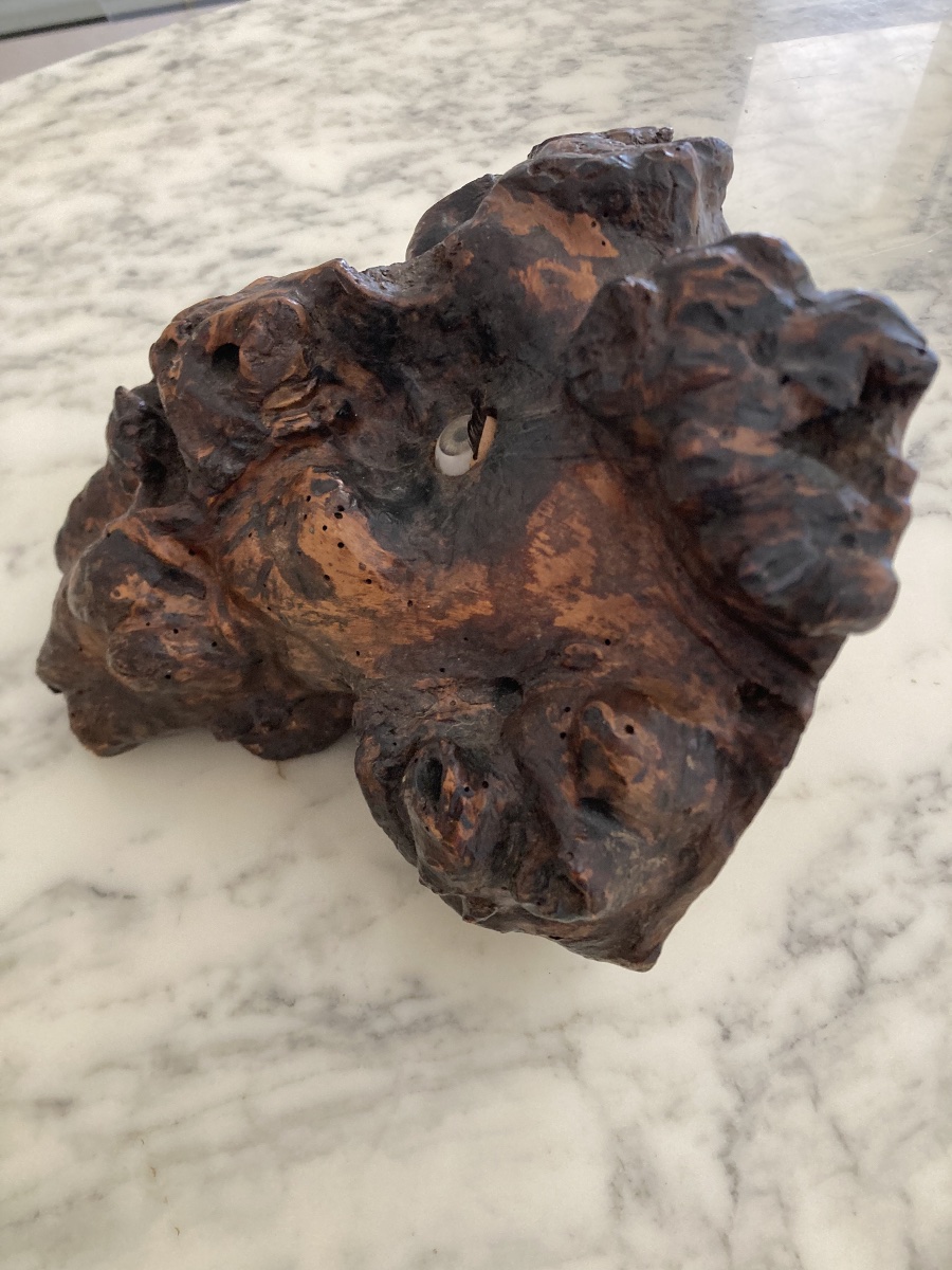 Art Brut. Large Wooden Head-photo-2