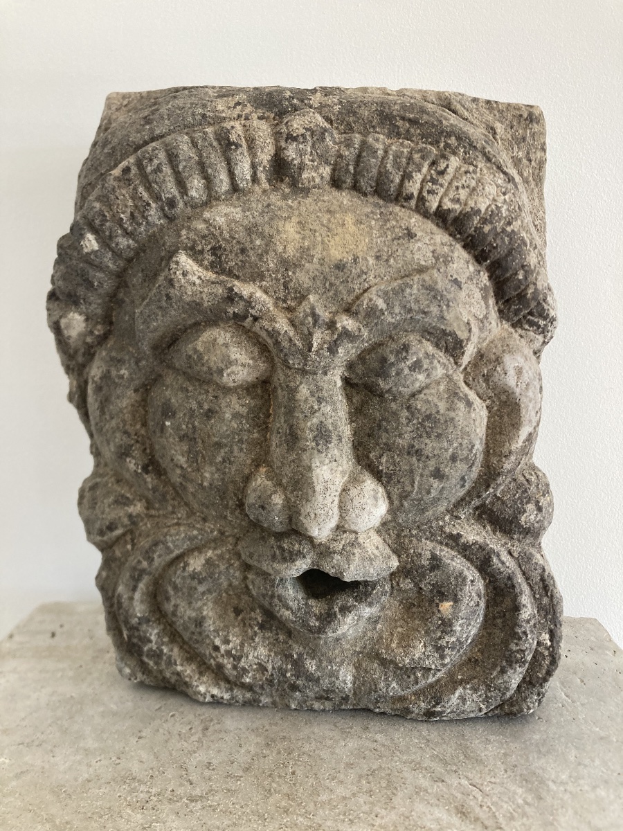 Stone Fountain Spout