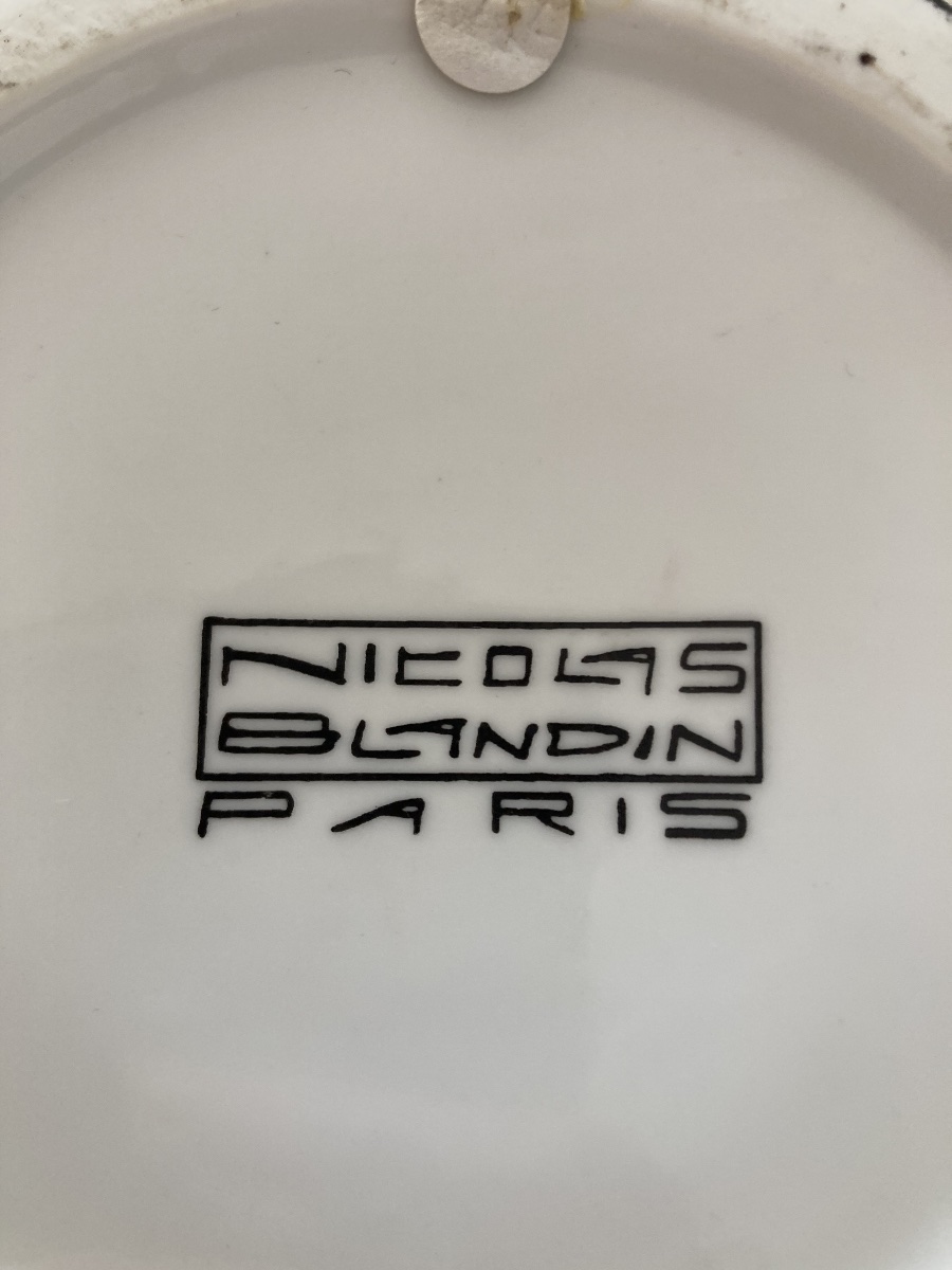 Porcelain Vase Signed By Nicolas Blandin-photo-4