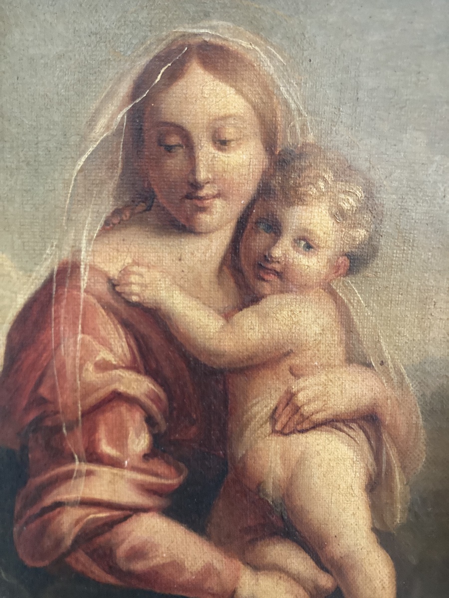 "madonna And Child" (school Of Raphael) -photo-4
